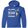 I Will Support Everywhere Akron Zips T Shirts