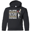 I Will Support Everywhere Arizona Diamondbacks T Shirts