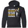 I Will Support Everywhere Arizona State Sun Devils T Shirts