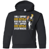 I Will Support Everywhere Arizona State Sun Devils T Shirts