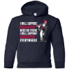 I Will Support Everywhere Atlanta Braves T Shirts
