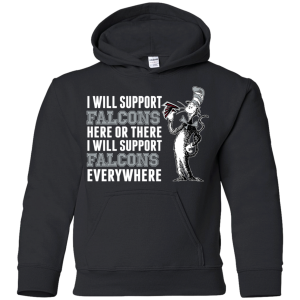 I Will Support Everywhere Atlanta Falcons T Shirts