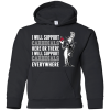 I Will Support Everywhere Ball State Cardinals T Shirts