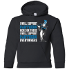 I Will Support Everywhere Carolina Panthers T Shirts