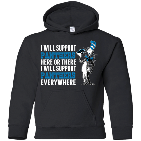 I Will Support Everywhere Carolina Panthers T Shirts