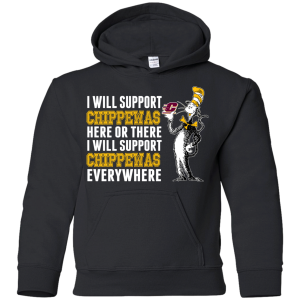 I Will Support Everywhere Central Michigan Chippewas T Shirts