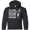 I Will Support Everywhere Chicago White Sox T Shirts