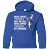 I Will Support Everywhere Detroit Tigers T Shirts