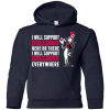 I Will Support Everywhere Fresno State Bulldogs T Shirts
