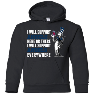 I Will Support Everywhere Los Angeles Angels T Shirts