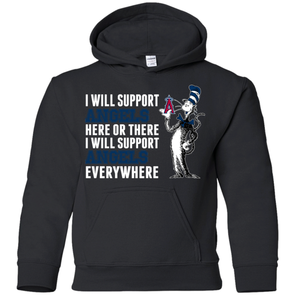 I Will Support Everywhere Los Angeles Angels T Shirts