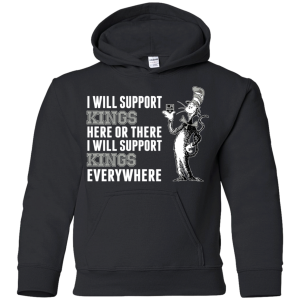 I Will Support Everywhere Los Angeles Kings T Shirts