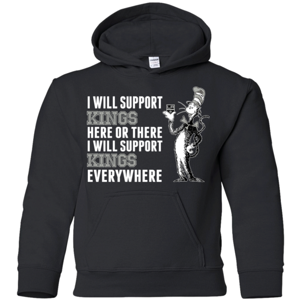 I Will Support Everywhere Los Angeles Kings T Shirts