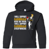 I Will Support Everywhere Louisville Cardinals T Shirts