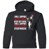 I Will Support Everywhere Miami Redhawks T Shirts