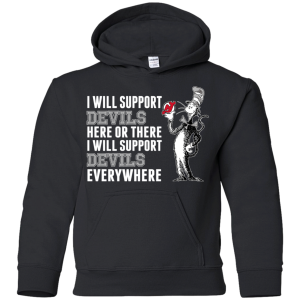 I Will Support Everywhere New Jersey Devils T Shirts