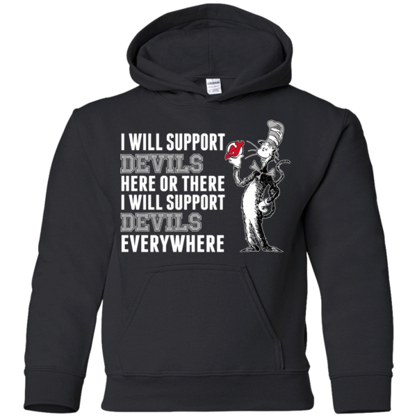 I Will Support Everywhere New Jersey Devils T Shirts
