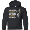 I Will Support Everywhere New Orleans Saints T Shirts