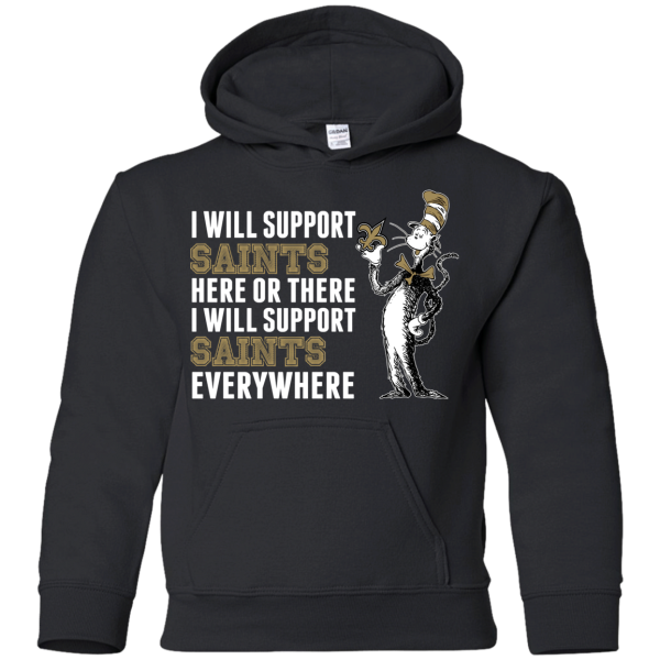 I Will Support Everywhere New Orleans Saints T Shirts