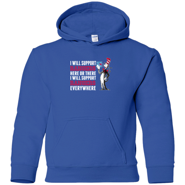 I Will Support Everywhere New York Rangers T Shirts