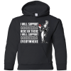 I Will Support Everywhere Oklahoma Sooners T Shirts