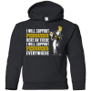 I Will Support Everywhere Pittsburgh Penguins T Shirts