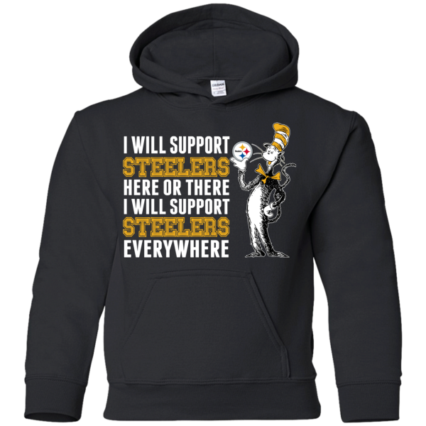 I Will Support Everywhere Pittsburgh Steelers T Shirts