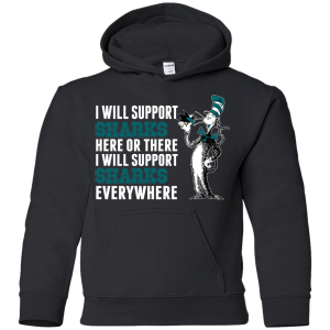 I Will Support Everywhere San Jose Sharks T Shirts