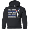 I Will Support Everywhere Smu Mustangs T Shirts