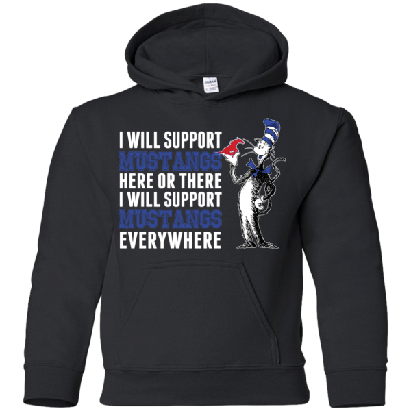 I Will Support Everywhere Smu Mustangs T Shirts