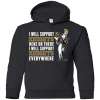 I Will Support Everywhere Vegas Golden Knights T Shirts