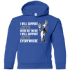 I Will Support Everywhere Winnipeg Jets T Shirts