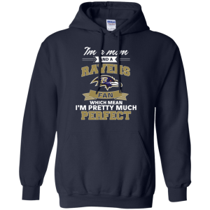 I'M A Mom And A Baltimore Ravens Fan T Shirt