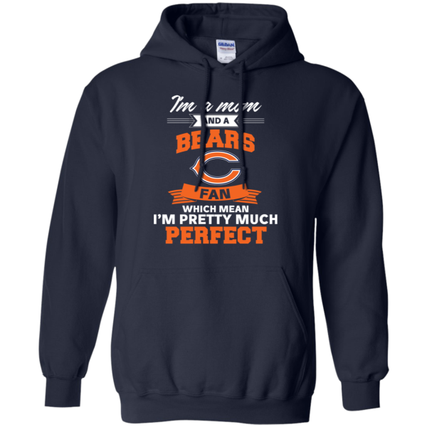 I'M A Mom And A Chicago Bears Fan T Shirt