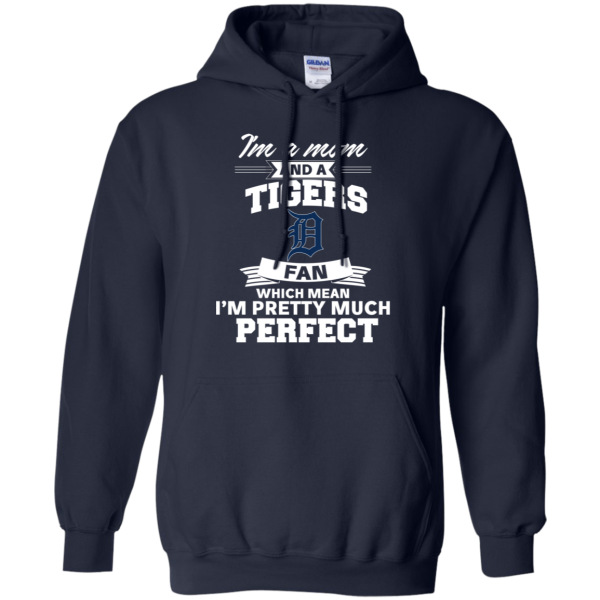 I'M A Mom And A Detroit Tigers Fan T Shirt