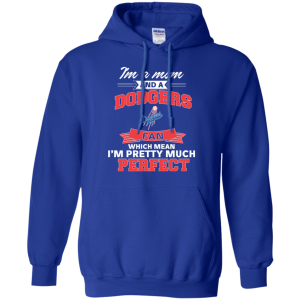I'M A Mom And A Los Angeles Dodgers Fan T Shirt