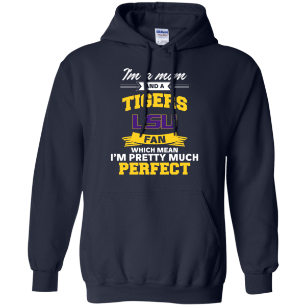 I'M A Mom And A Lsu Tigers Fan T Shirt