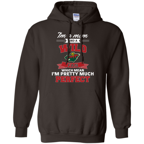 I'M A Mom And A Minnesota Wild Fan T Shirt