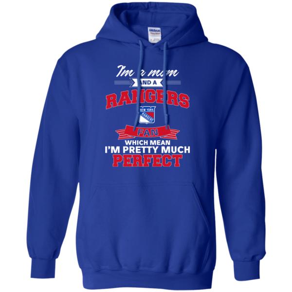 I'M A Mom And A New York Rangers Fan T Shirt