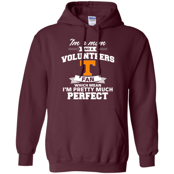 I'M A Mom And A Tennessee Volunteers Fan T Shirt