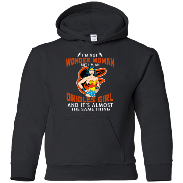 I'M Not Wonder Woman Baltimore Orioles T Shirts