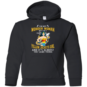 I'M Not Wonder Woman Georgia Tech Yellow Jackets T Shirts