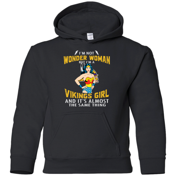 I'M Not Wonder Woman Minnesota Vikings T Shirts