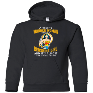 I'M Not Wonder Woman Washington Redskins T Shirts