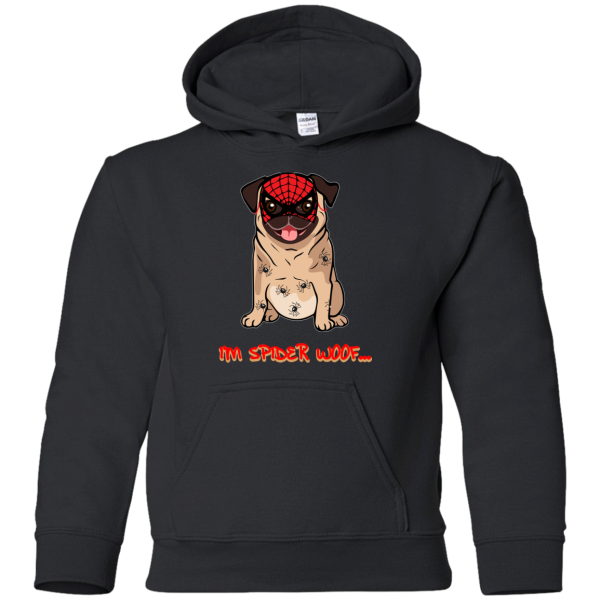 I'M Spider Woof Pug T Shirts