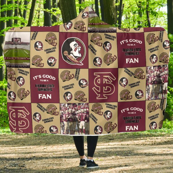 It'S Good To Be A Florida State Seminoles Fan Hooded Blanket
