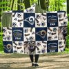 It'S Good To Be A Los Angeles Rams Fan Hooded Blanket