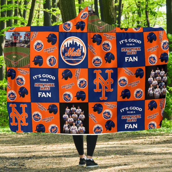 It'S Good To Be A New York Mets Fan Hooded Blanket
