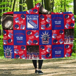 It'S Good To Be A New York Rangers Fan Hooded Blanket