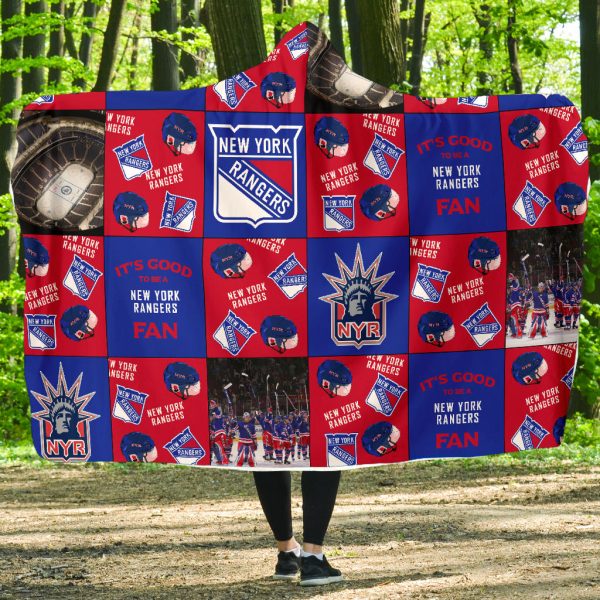 It'S Good To Be A New York Rangers Fan Hooded Blanket